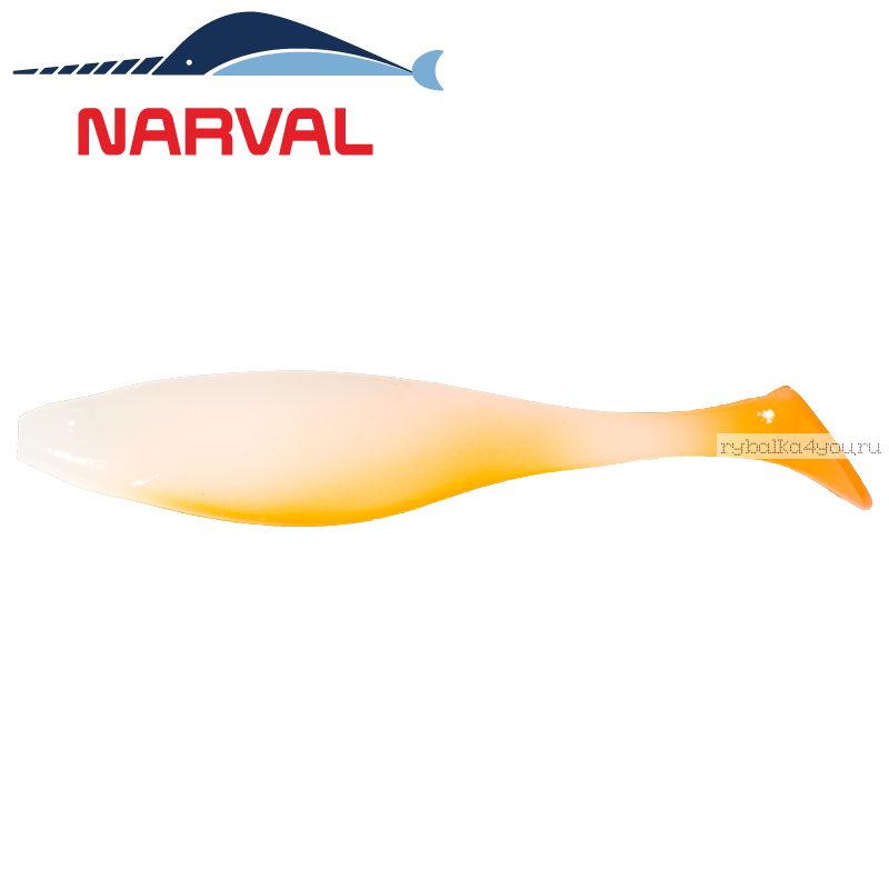 Мягкие приманки Narval Commander Shad 12sm #010 White Rabbit (4 шт в уп)