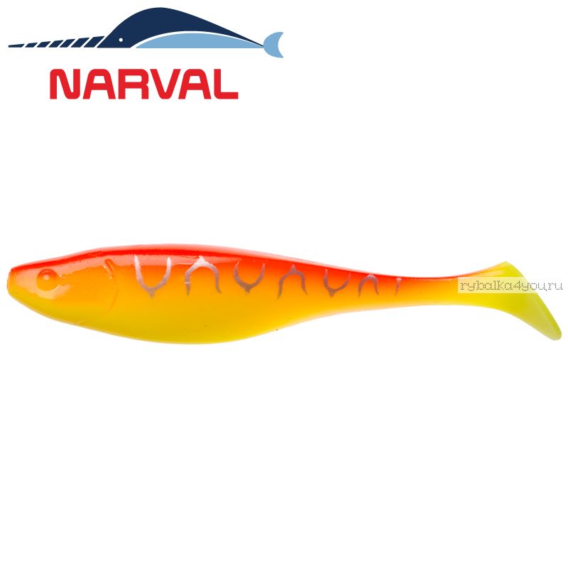 Мягкие приманки Narval Commander Shad 12sm #009 Sunset Tiger (4 шт в уп)