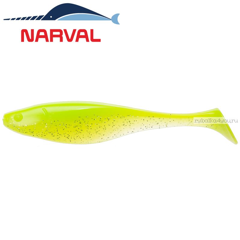 Мягкие приманки Narval Commander Shad 12sm #004 Lime Chartreuse (4 шт в уп)