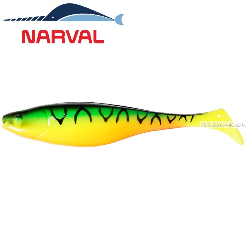 Мягкие приманки Narval Commander Shad 14sm #006 Mat Tiger (3 шт в уп)