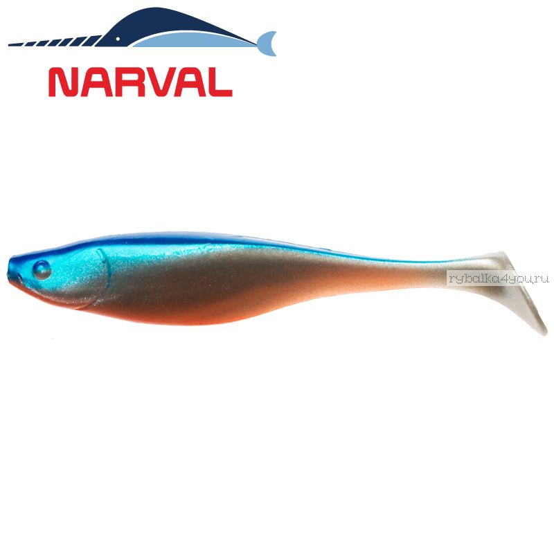 Мягкие приманки Narval Commander Shad 14sm #001 Blue Back Shiner (3 шт в уп)