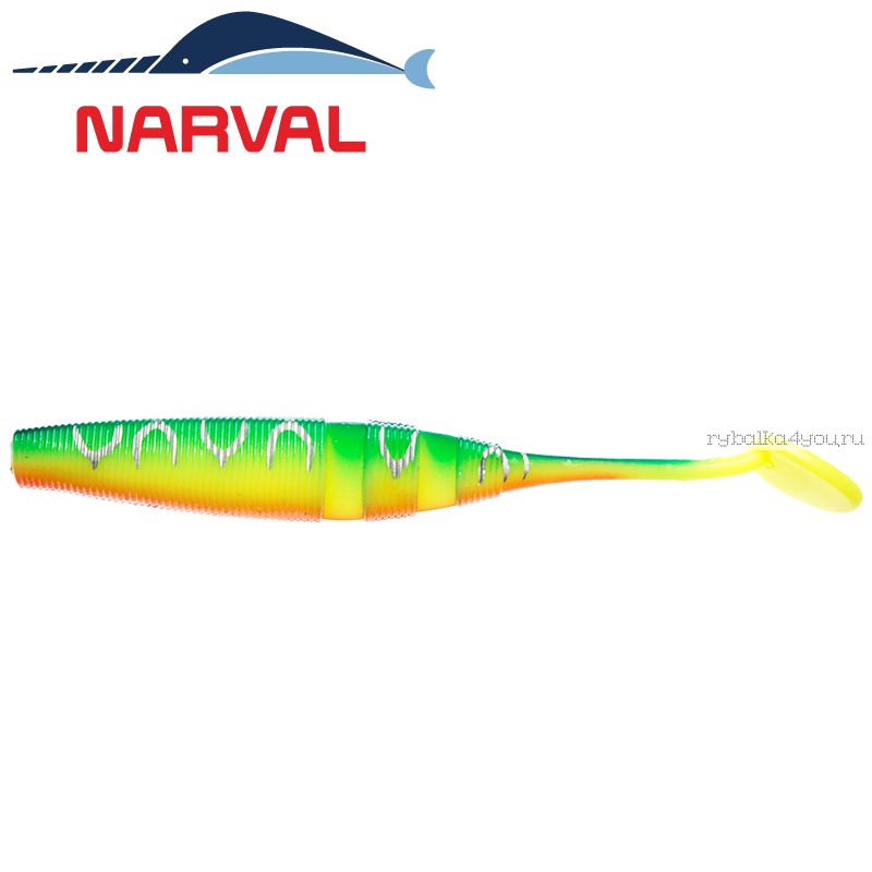 Мягкие приманки Narval Loopy Shad 12sm #002 Blue Back Tiger (4 шт в уп)