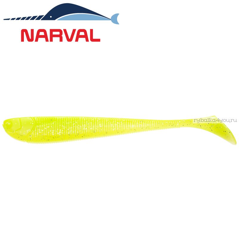 Мягкие приманки Narval Slim Minnow 11sm #004 Lime Chartreuse (5 шт в уп)