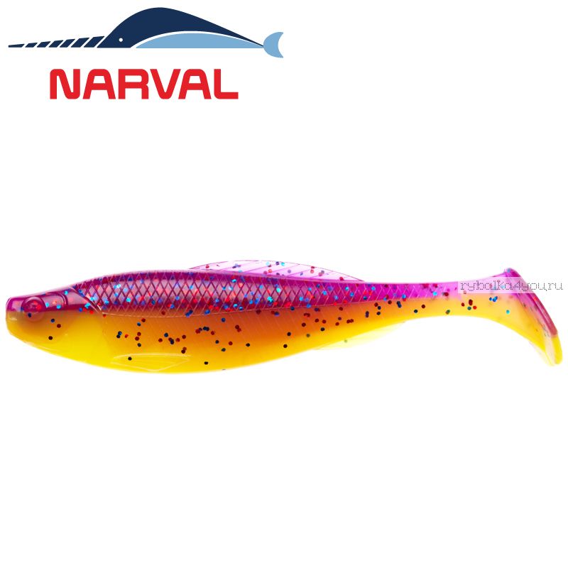 Мягкие приманки Narval Troublemaker 10sm #007 Purple Spring (5 шт в уп)