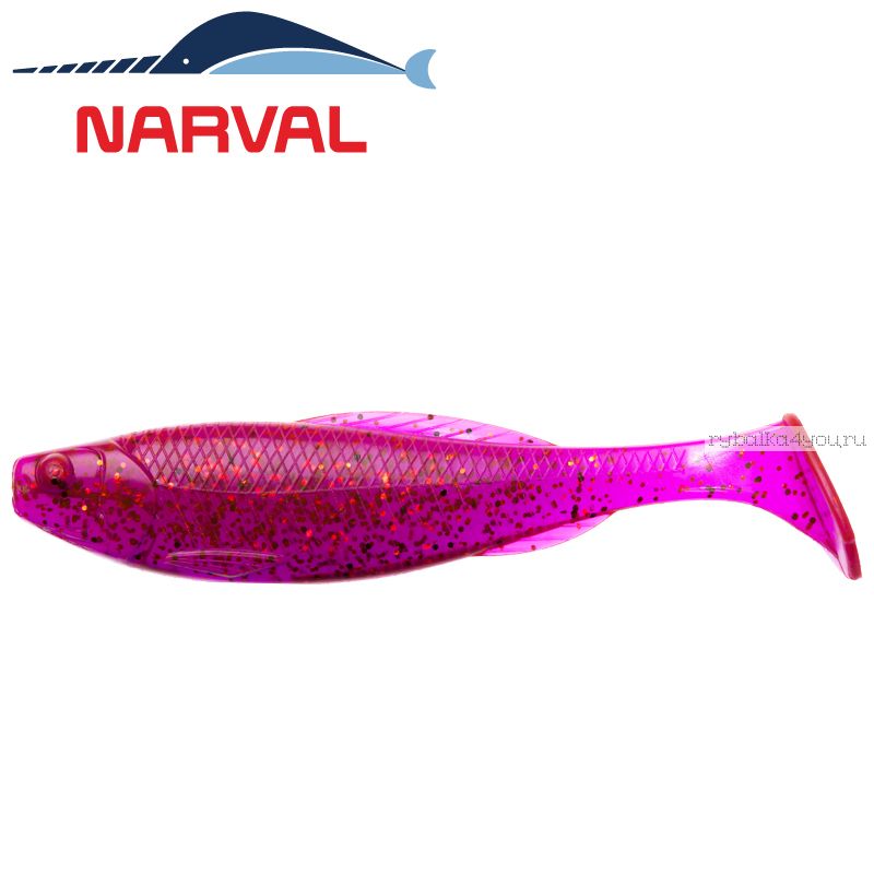 Мягкие приманки Narval Troublemaker 10sm #003 Grape Violet (5 шт в уп)