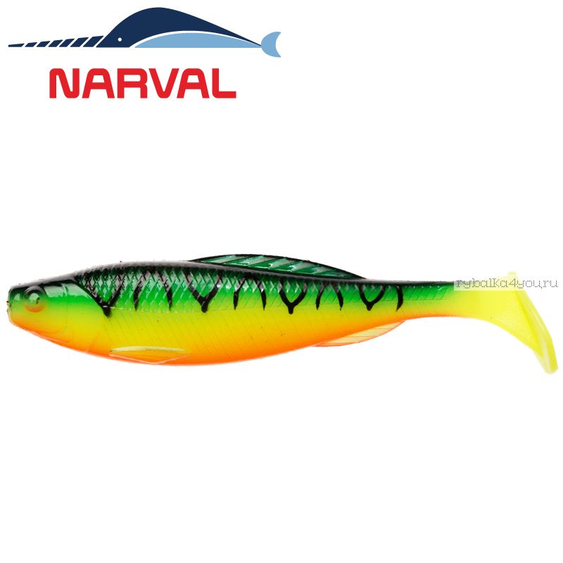 Мягкие приманки Narval Troublemaker 10sm #006 Mat Tiger (5 шт в уп)