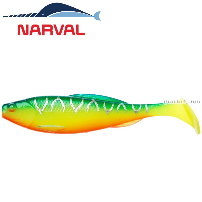 Мягкие приманки Narval Troublemaker 7sm #002 Blue Back Tiger (6 шт в уп)