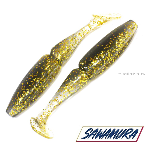 Мягкие приманки Sawamura One'up Shad 2'' #066 (9шт в уп)