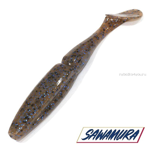 Мягкие приманки Sawamura One'up Shad 3'' #040 (7шт в уп)