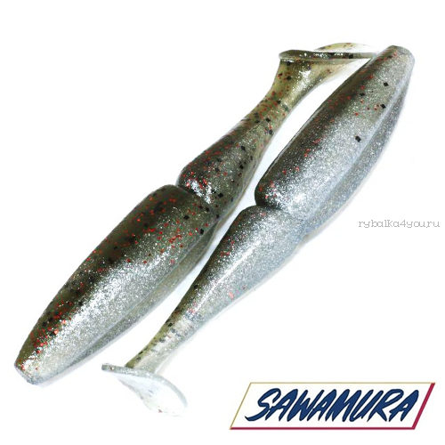 Мягкие приманки Sawamura One'up Shad 5'' #070 (5шт в уп)