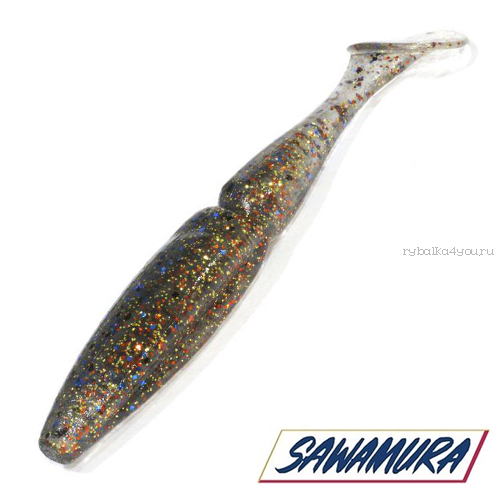 Мягкие приманки Sawamura One'up Shad 5'' #059 (5шт в уп)