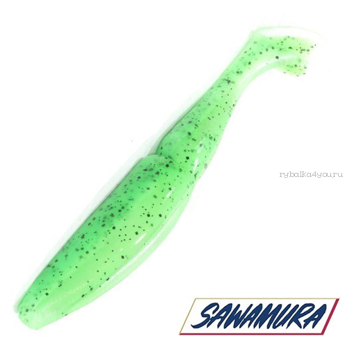 Мягкие приманки Sawamura One'up Shad 5'' #098 (5шт в уп)