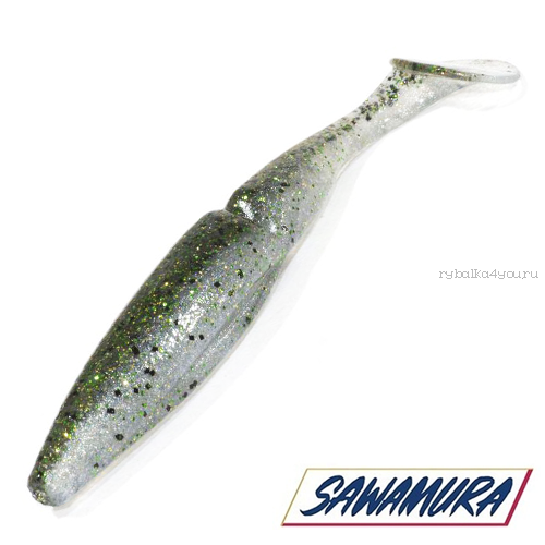 Мягкие приманки Sawamura One'up Shad 5'' #060 (5шт в уп)