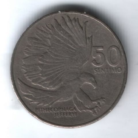 50 сентимо 1983 г. Филиппины