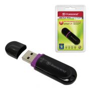 Флеш-диск 16 GB, TRANSCEND JetFlash 300, USB 2.0, черный 510392