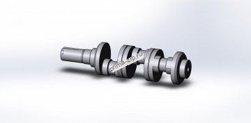 Коленвал плунжерного насоса 1.3ПТ-50-Д2