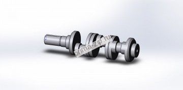 Вал коленчатый насоса 1.1ПТ25Д1