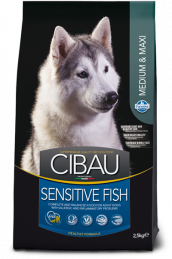CIBAU SENSITIVE FISH MEDIUM & MAXI (Сибау сенситив медиум и макси с рыбой).