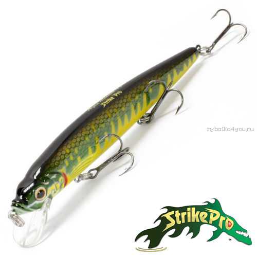 Воблер Strike Pro Alpha Minnow 115 12,0gr #A164F