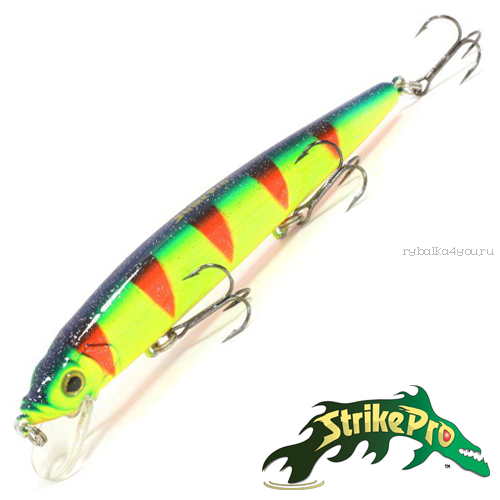 Воблер Strike Pro Alpha Minnow 115 12,0gr #A139