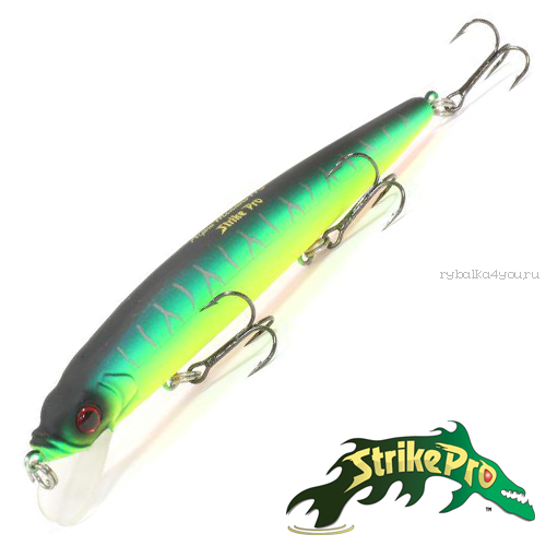 Воблер Strike Pro Alpha Minnow 115 12,0gr #A204S