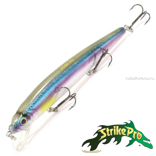 Воблер Strike Pro Alpha Minnow 115 12,0gr #A210-SBO-RP