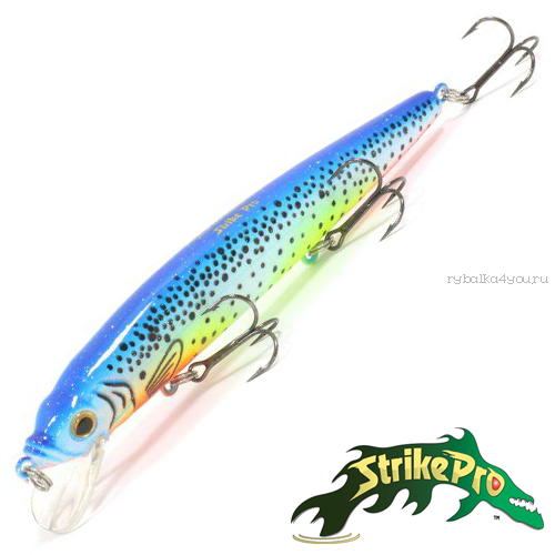 Воблер Strike Pro Alpha Minnow 115 12,0gr #A141