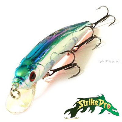 Воблер Strike Pro Alpha Minnow 115 12,0gr #R114OB