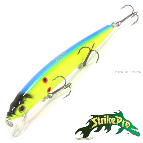 Воблер Strike Pro Alpha Minnow 115 12,0gr #A121F