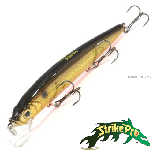 Воблер Strike Pro Alpha Minnow 115 12,0gr #613-713