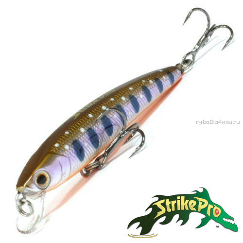 Воблер Strike Pro Alpha Minnow 60F 3,0gr #A142-264