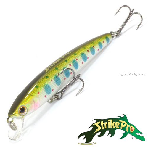 Воблер Strike Pro Alpha Minnow 60F 3,0gr #620T