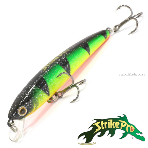 Воблер Strike Pro Alpha Minnow 60F 3,0gr #A09