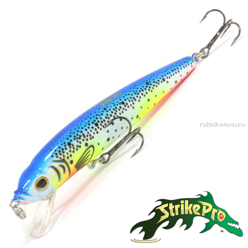 Воблер Strike Pro Alpha Minnow 95 9,0gr #A141