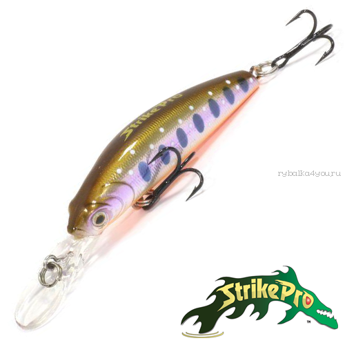 Воблер Strike Pro Aquamax Minnow 55 4,0gr #A142-264