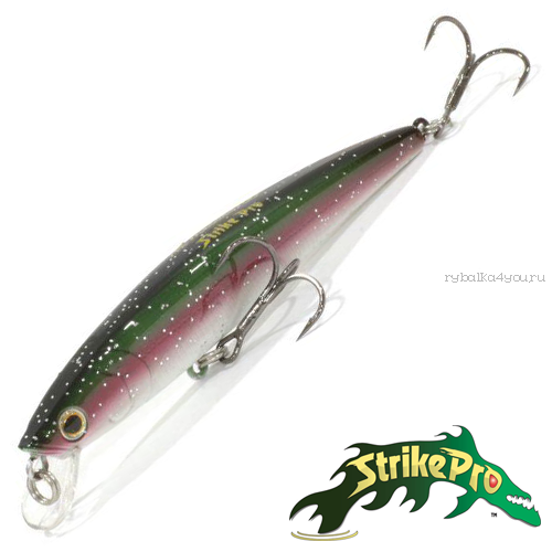 Воблер Strike Pro Arc Minnow 105F 11,0gr #C349FLU