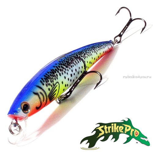 Воблер Strike Pro Arc Minnow 105F 11,0gr #A141