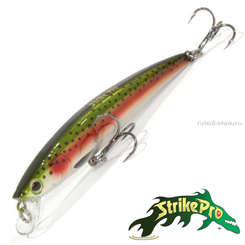 Воблер Strike Pro Arc Minnow 105F 11,0gr #71