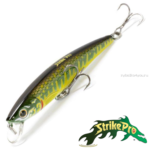 Воблер Strike Pro Arc Minnow 105F 11,0gr #A164F