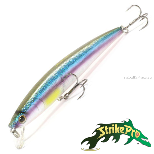 Воблер Strike Pro Arc Minnow 120 18,3gr #A210-SBO-RP