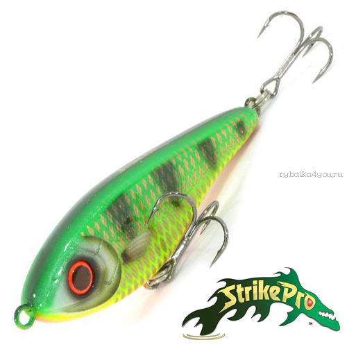 Воблер Strike Pro Buster Jerk II Shallow Runner 37,0gr #AC382F