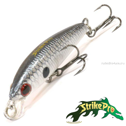 Воблер Strike Pro Fly Minnow 40 1,4gr #SM37F