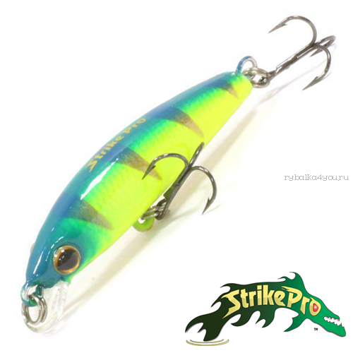 Воблер Strike Pro Fly Minnow 40 1,4gr #A47FL