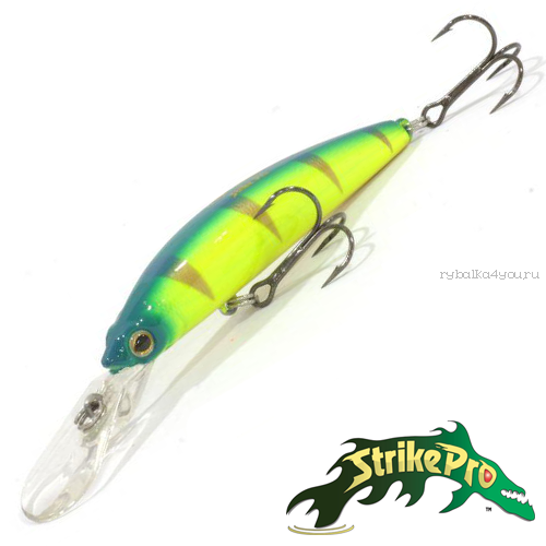 Воблер Strike Pro Magic Minnow 100 13,5gr #A47FL