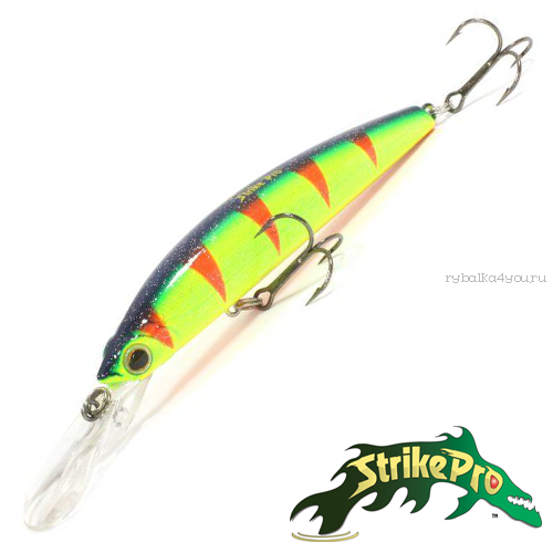 Воблер Strike Pro Magic Minnow 85 9,8gr #A139