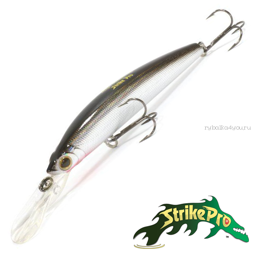 Воблер Strike Pro Magiс Minnow 125 31,0gr #A010