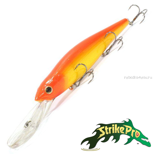 Воблер Strike Pro Deep Jer-O Minnow 130 31,0gr #A174FW