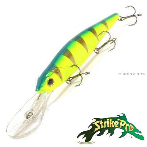 Воблер Strike Pro Deep Jer-O Minnow 130 31,0gr #A172FL