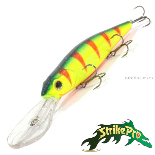 Воблер Strike Pro Deep Jer-O Minnow 130 31,0gr #A139FL