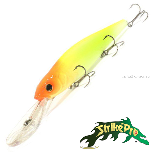 Воблер Strike Pro Deep Jer-O Minnow 130 31,0gr #A116L